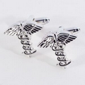 Caduceus Cufflinks